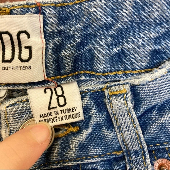 BDG Mom High Rise Jeans Size 28 Urban Outfitters Baggy Retro - Picture 6 of 8